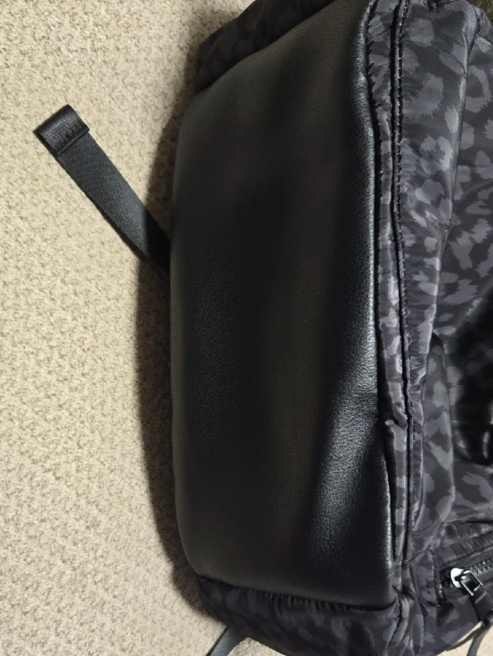 Nwt Madden NYC Leopard-Print Black Backpack